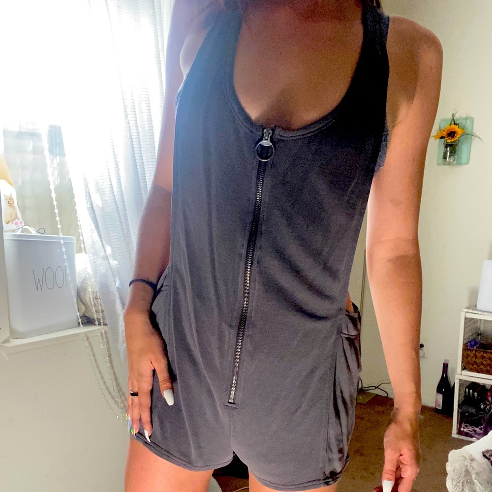 Free People Short Jumper Grey